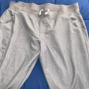 Figs scrub pants gray xxl jogger petite